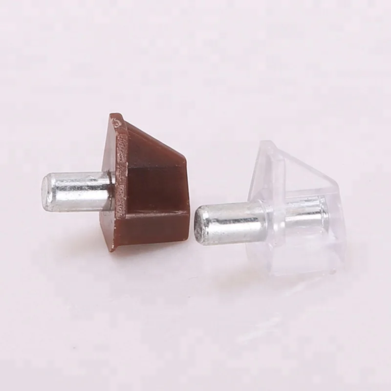 transparent 5mm shelf pins plastic shelf