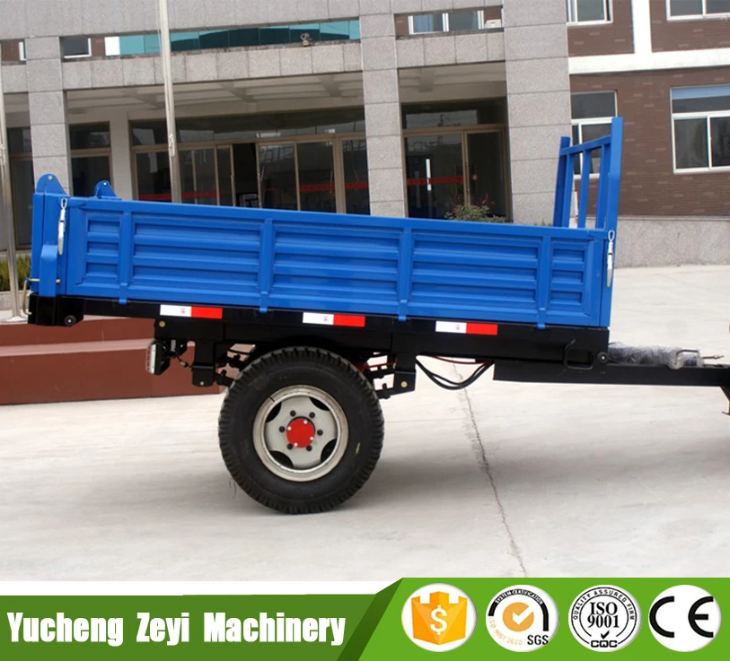 1-3 Tons Three-side Dump Truck Trailer, air Brake Shaft