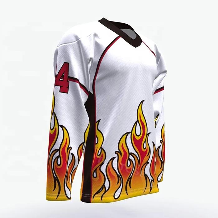 China Tonton sportswear OEM Sublimation Ice Hockey Jerseys with  100%Polyester Dri-Fit Fabric Manufacturers and Factory - Wholesale Products  - TonTon Sportswear Co.,Ltd