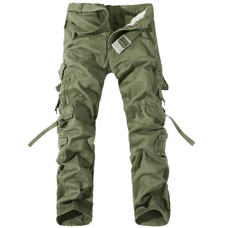 Men Fashion Military Cargo Pants 