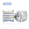 Anneau de bras rayé, bleu (1 paquet de 2)