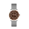 Two Tone Rose Gold - Brown