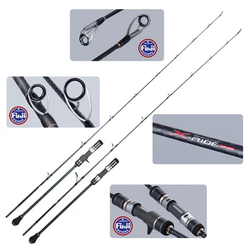 Lurekiller 1.9 m Toray Carbon Cloth All FUJI Parts Slow Jigging Fishing Rod Boat Fishing Jigging Rod Pole – Metal Jig – view 3