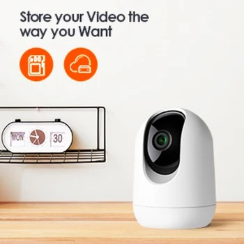 2.4G 5G WiFi屋内防犯カメラ2k PTZペットカメラCloudEdgeアプリ付き24