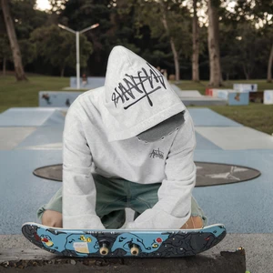 OEM & ODM Men's 100% Cotton 400G Heavy American Fashion Brand Hooded Sweater