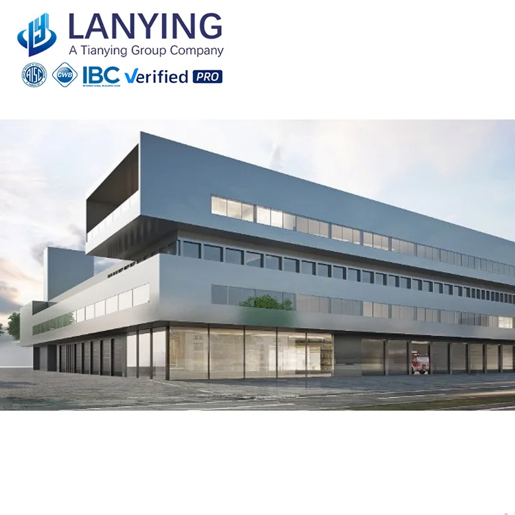 Modern Design Low Cost Prefabricated Steel Structure Workshop Airplane Hangar Cheap Warehouse for School Hotel Mall Hospital