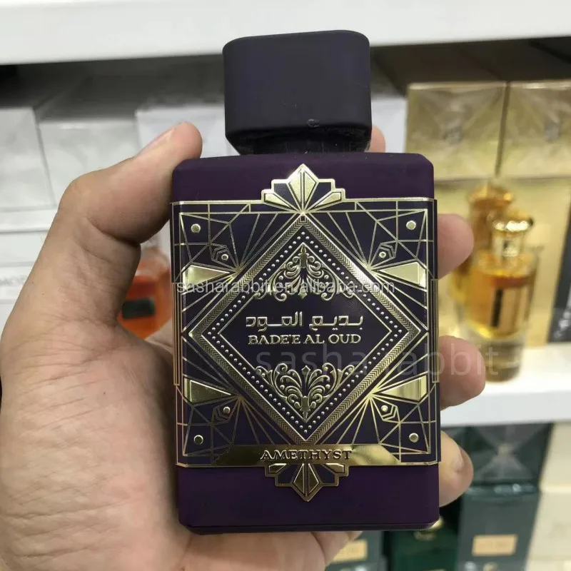Purple Oud Dubai Perfume Middle East Arab Amethyst Eau De Toilette Spray Lasting Arab Ladies