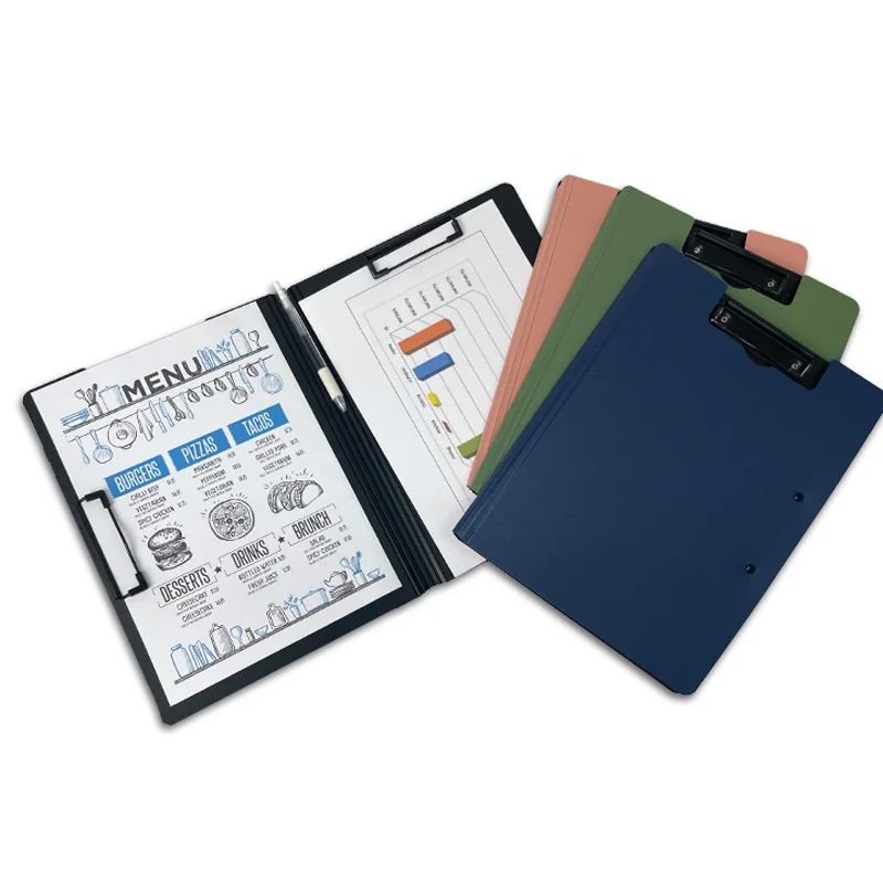 Custom Pp Folder Schools Office Supplies A4 File Clip Board Clipboard