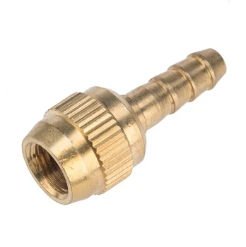 Brass turning and milling service CNC machining different sizes brass Hose Barb