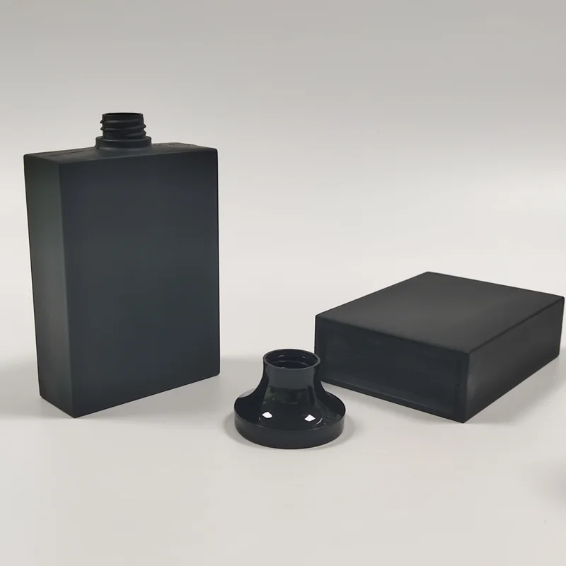 Custom Cosmetics Body Wash Soap Plastic Bottle 300ml HDPE Squeeze Pump Shampoo Lotion Bottle With Clamshell