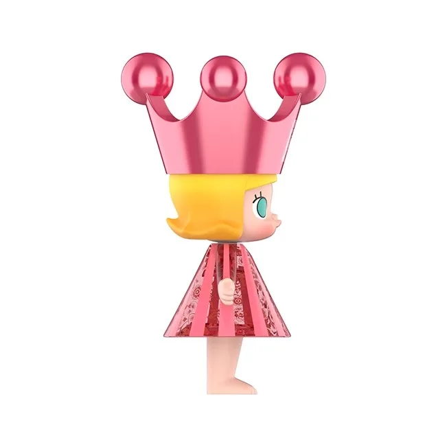 For POP Mart MEGA ROYAL MOLLY Princess Pink PVC Action Figure Born