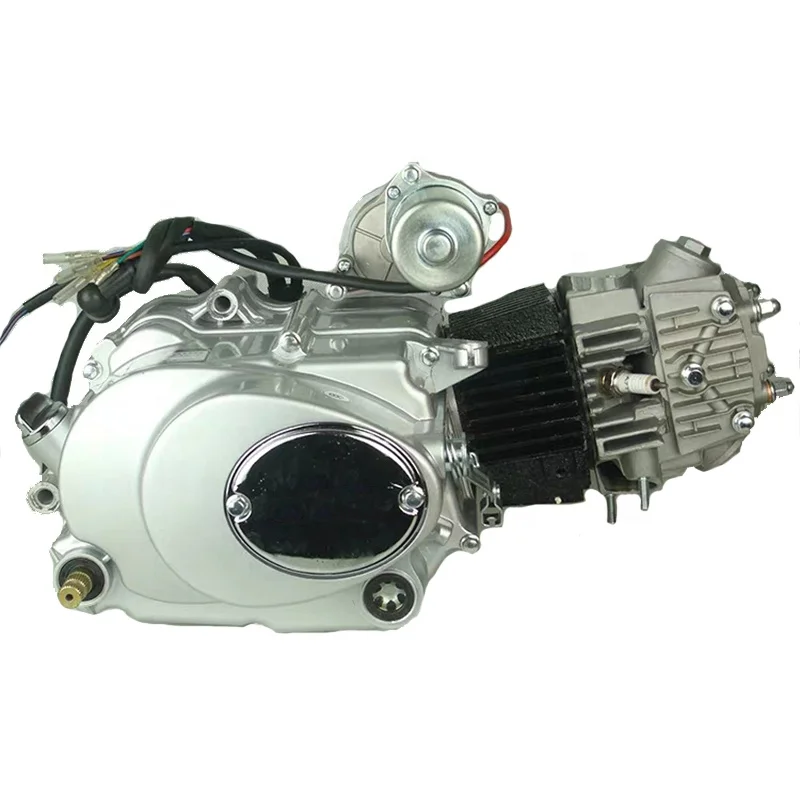 
Cqjb высокого качества 4 тактный четырехтактный двигатель с воздушные охлаждением 1 цилиндр 110 125CC сборный двигатель для мотоцикла 