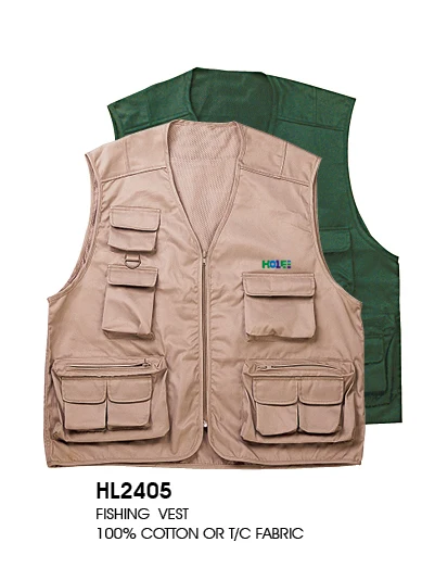 T/C Multi-pockets Work Gilet