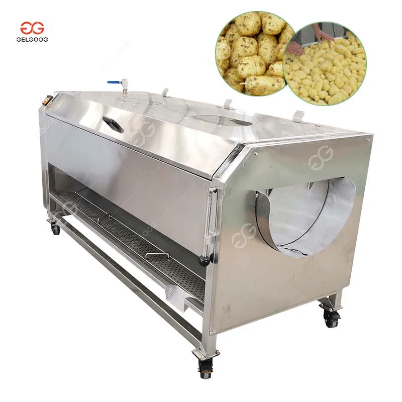 Commercial Electric Potato Peeler with Wash Function Seashell