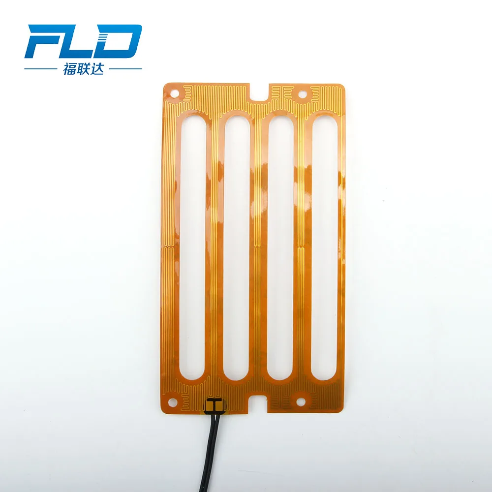 Customizable Flexible Polyimide Heater Beauty Instrument Export Korea Special Electric Heat Film Battery Heater Made Silicone