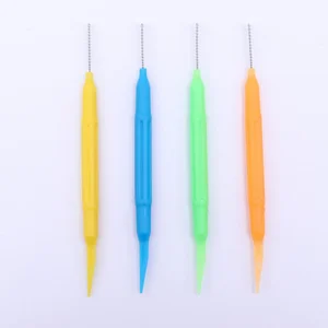Daily Care CE FDA Approved Mouth Hygiene Care Interspace Cleaning Toothbrush Disposable Multi-purpose Interdental Brush