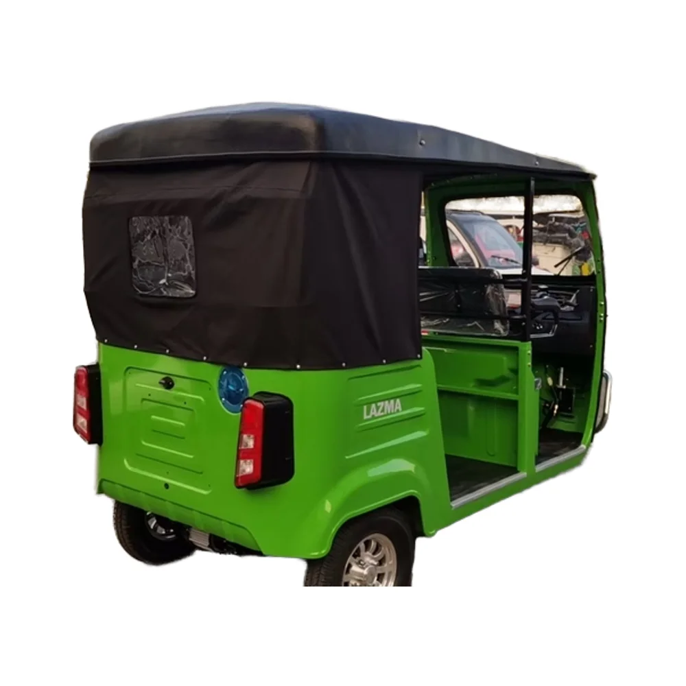 Hot Sale EEC COC 3-Wheel Electric Passenger Motorcycle Tricycle 60V Open Body with Roof for Passengers