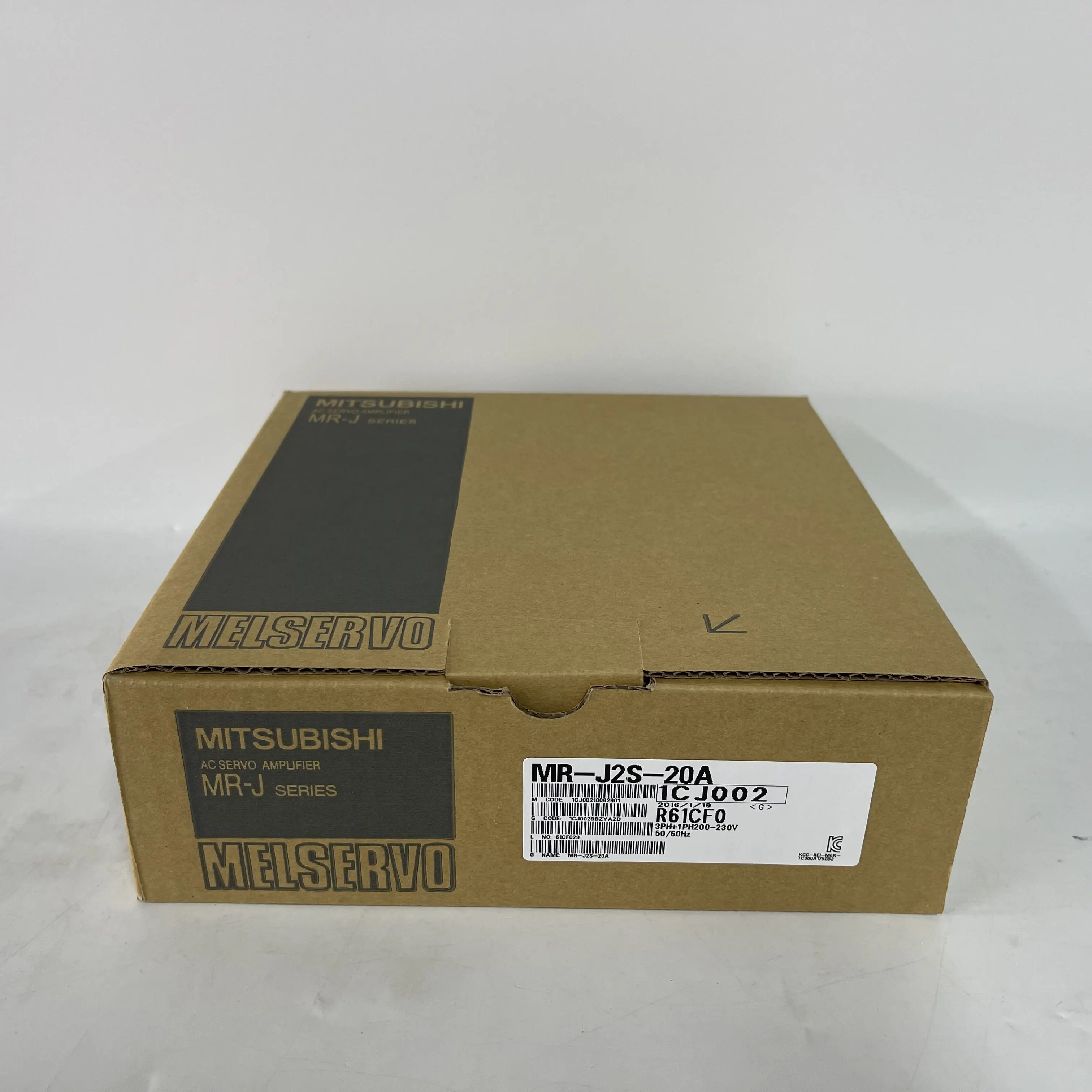 Mitsubishi AC Servo Amplifier MR-J2S-20A Mitsubishi AC Servo Amplifier MR-J2S-20A