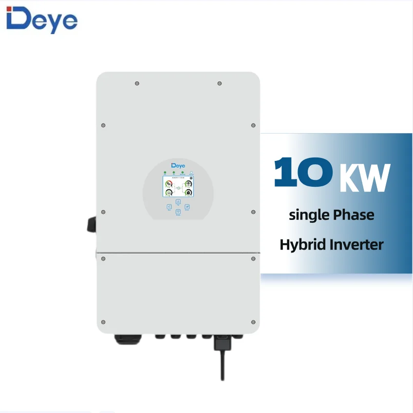 10KW for Deye Inverter Solar Hybrid Inverter SUN-10K-SG02LP1-EU-AM3 Single Output Home Use Inverter in Stock
