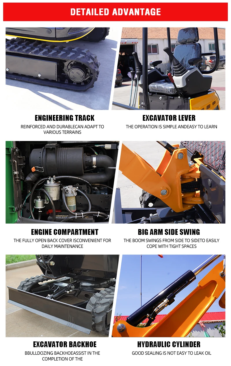 Mini Excavator Digger Bagger - High Efficiency Solutions