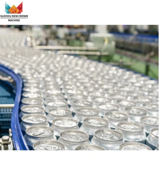Full Automatic Equal Pressure Pop Can 330ml Beverage Carbonated Drink Filling Canning Labeling Machine