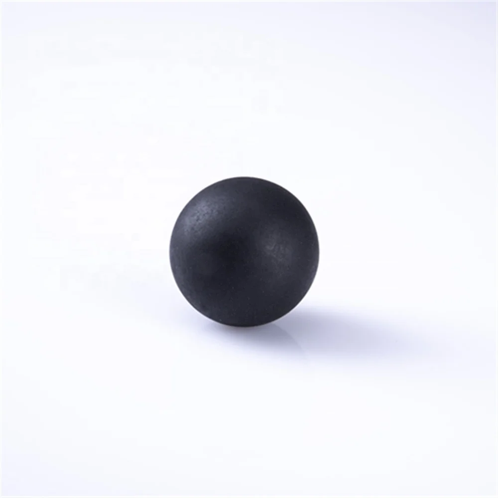 solid hard rubber ball
