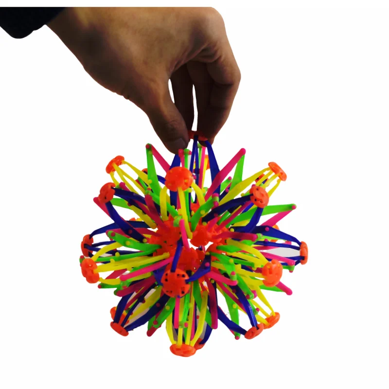 Kids Toys Telescopic Ball Toy Variety Flower Ball Parent-child Outdoor Game Throwing And Catching Creative Deformation Ball