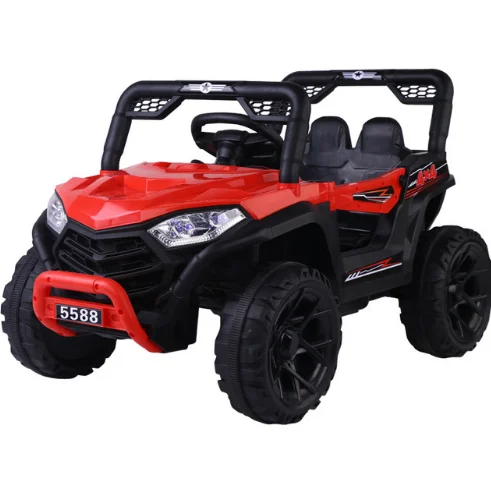 Хит продаж, модный двойной электрический Сидящая дистанционное управление Электрический внедорожный Детская электрическая машина