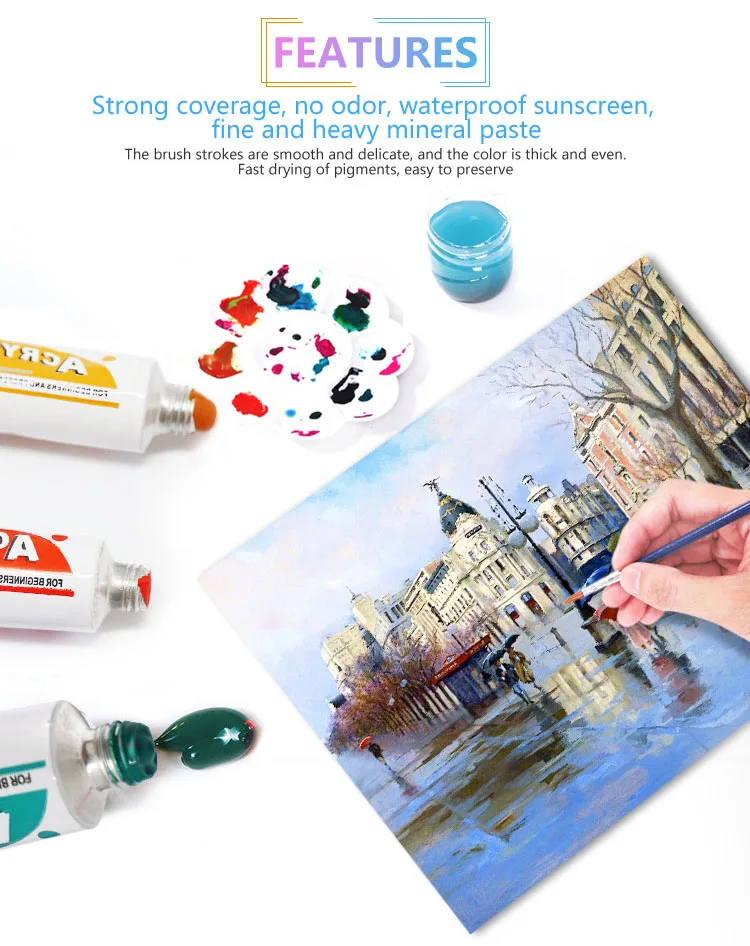 acrylic pigment
