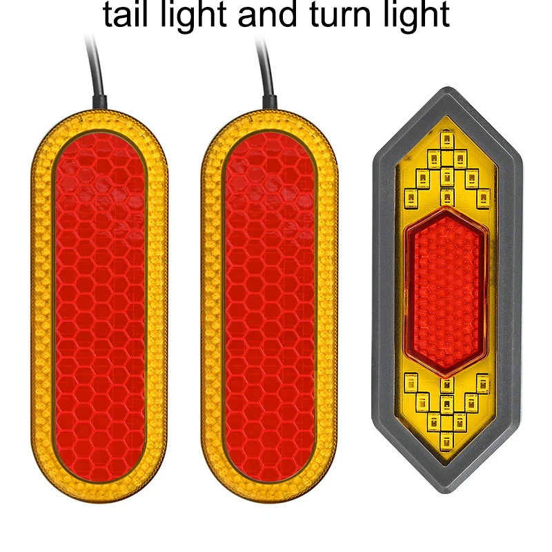 Hot Selling for Xiaomi M365/PRO/PRO2 Electric Scooter Parts Accessories with Rear Warning Lights Turning Signals Battery Powered