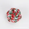 7cm machine-knitted Christmas ball