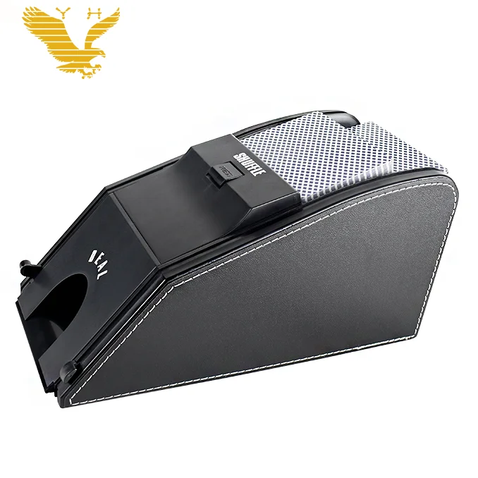 Настольная игра YH казино баккара Кожа 2 в 1 карта Shuffler и дилер