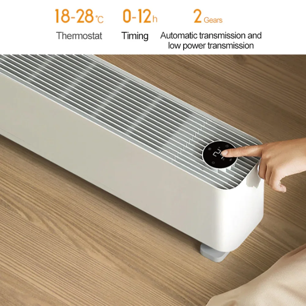 Xiaomi Graphene Baseboard Electric Heater 2200w High Power Whole House