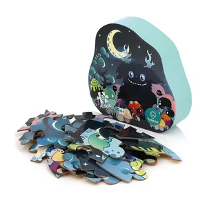 Large Piece Custom Printed IQ Jigsaw Puzzle Personalised 30 Piece Kids Puzzle for Children Aged 2-4 Years