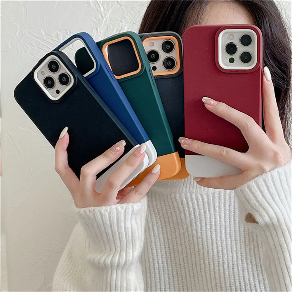 Liquid Silicone Phone Case For Iphone 15 14 13 12 11 Xr Xs Max Pro Plus Tpu Simple Multiple Colors Sjk412 Laudtec supplier