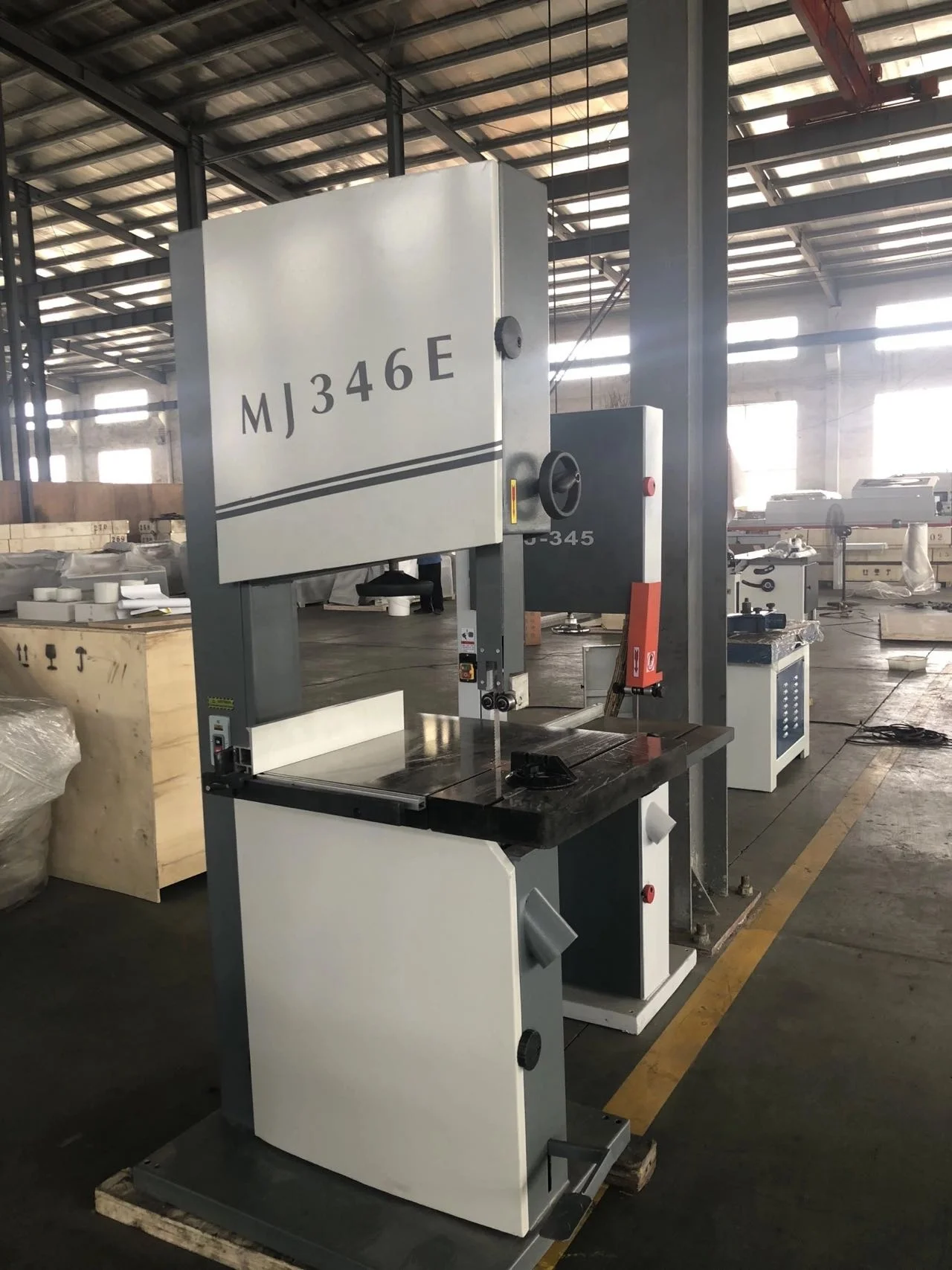 24 MJ346E ZHONGDING Heavy Duty Cheap Price 3KW 380V CE ISO Certified 2-Year Warranty Motor Powered Wood Band Saw Machine China