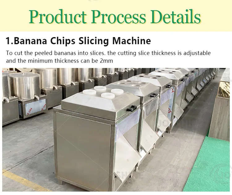 Electric Automatic Plantain And Banana Chips Slicer Slicing Machine