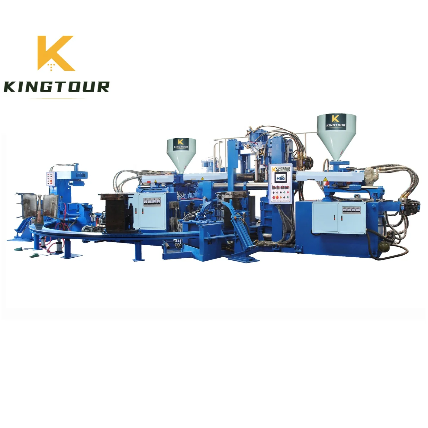 Rubber Boot Machine Single Double Color Plastic Rubber Gumboots Molding Machine