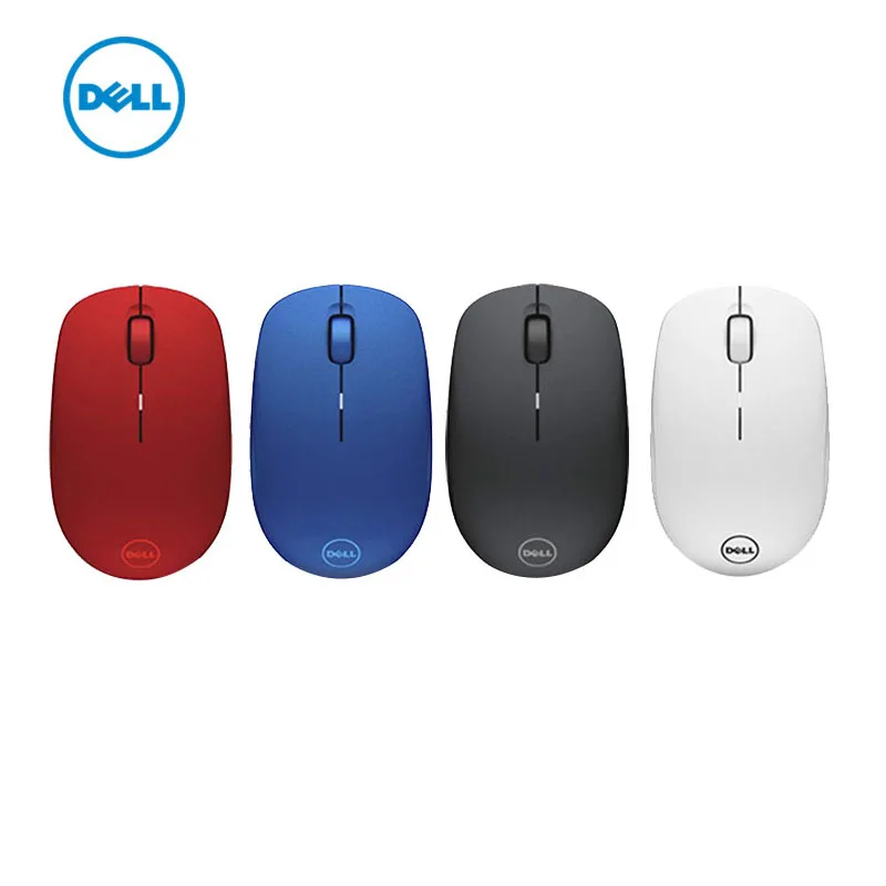 Dell WM126 Wireless Computer Mouse USB Optical Stock 3 Keys Wired Mouse Normal Around 10M 115x65x35mm
