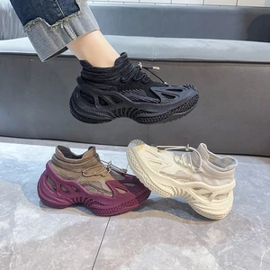 Women's Korean Style Casual Sports Shoes Fabric Upper Slip-On Closure Fashion Trend for Slow Walks & Wind Inspired Walking
