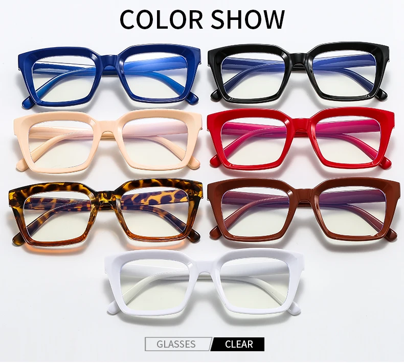 2105 New 2022 Square Unisex Designer Glasses Frames Optical Eye Frame