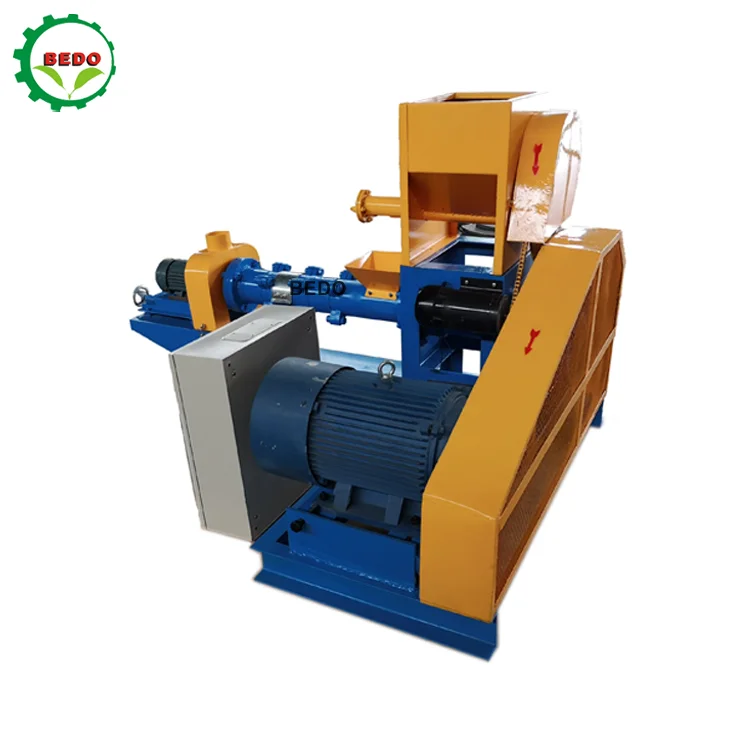 Fish Feed Extruder Rainbow Trout Fish Feed Pellet Machine Floating Fish Feed Pellet Making Machine All Rang