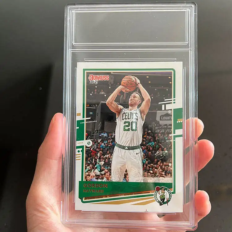 High Quality Clear Baseball Card Holders Transparent Psa Trading Graded