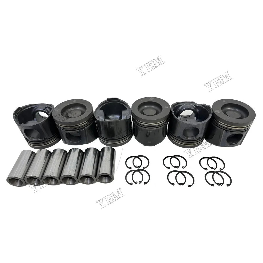 Piston Kit Suitable for Volvo D6D Fast Delivery Engine Parts 5
