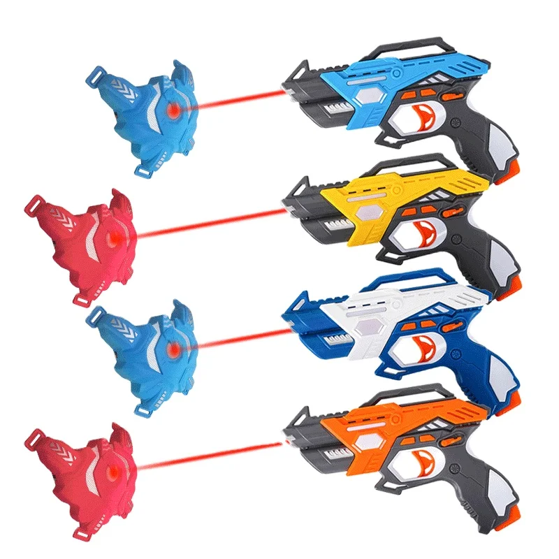 multiplayer combat multiple gun mode switching safe laser tag toy gun intelligent toy