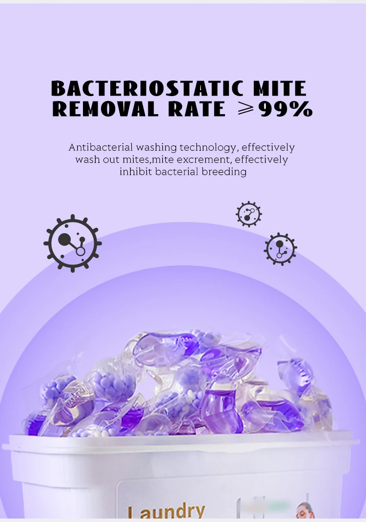 Sustainable Environmental Friendly Laundry Beads Removing Bacteria Easy