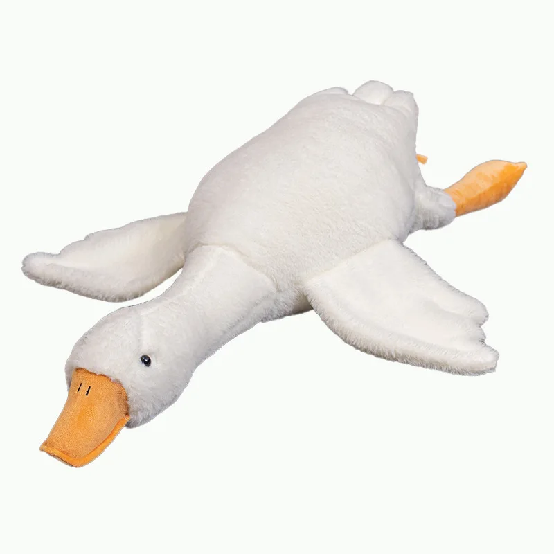 Peluche Oie Géante Douce - 50 à 190 Cm - Coussin Câlin - Cadeau Enfant Adulte