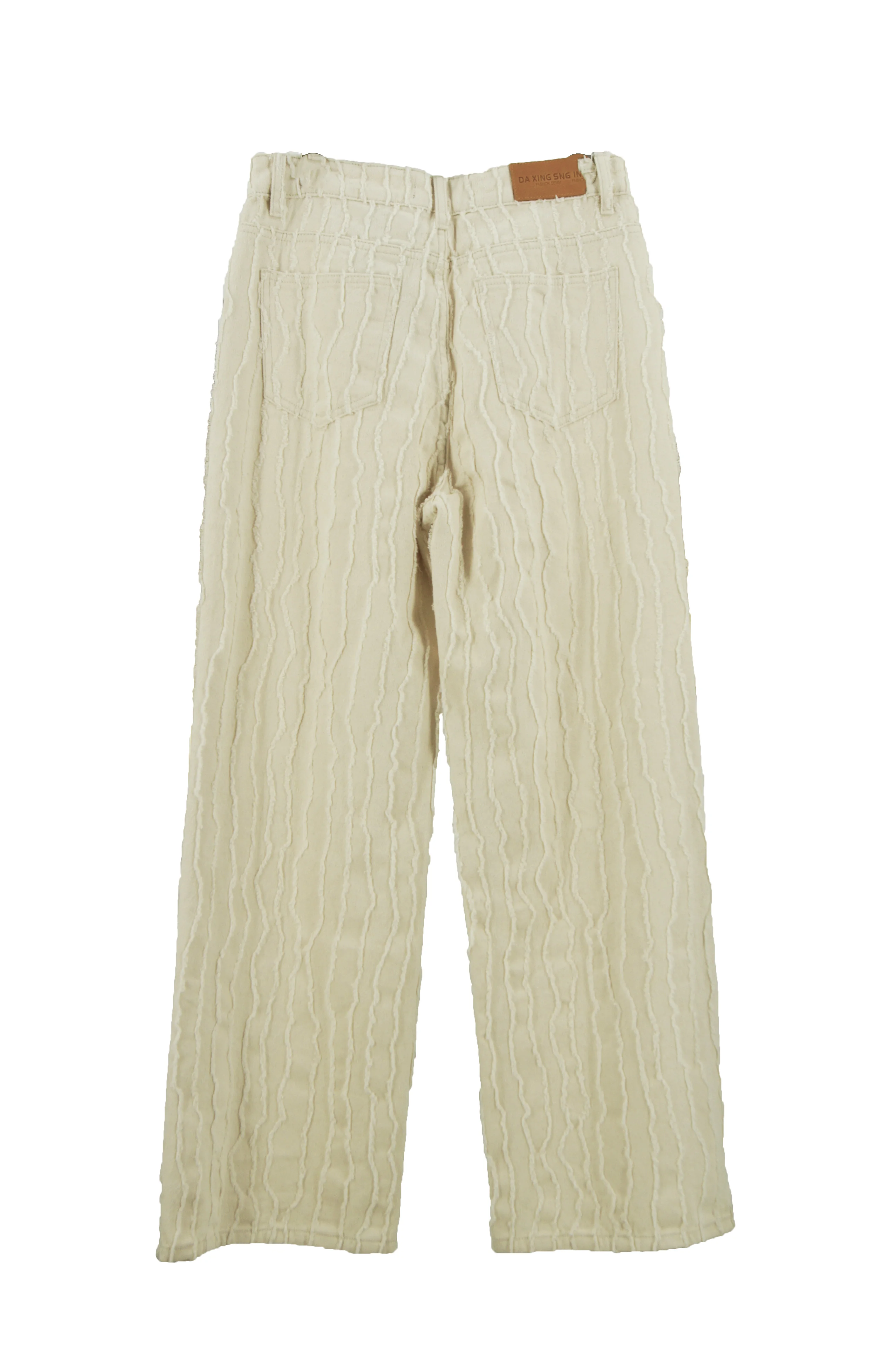Jacquard Knitted Straight-leg Casual Wide-leg Pants with a Flowing Feel