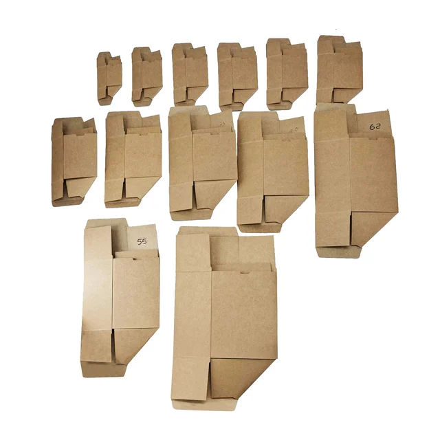 K2 Custom Recycle Eco-friendly Biodegradable Kraft Paper Packaging Box Design Durable Factory Tool Screw Nail Contain Box