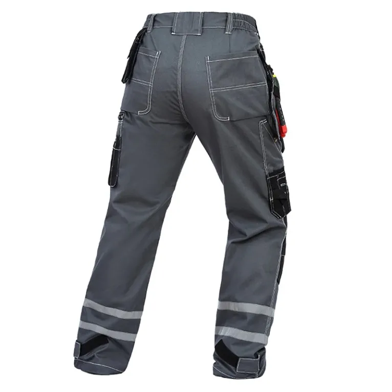 Work Overalls Men Working Multi Pockets Workwear Trousers Cargo Pants for Mens